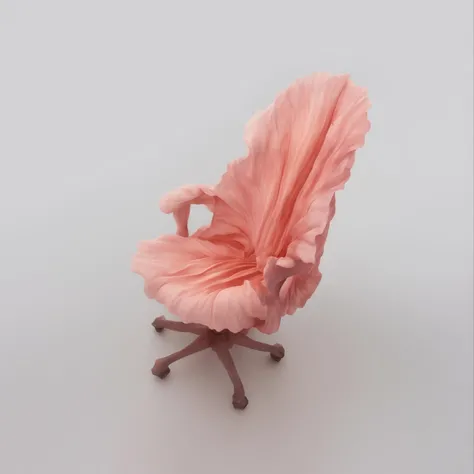 simple background, masterpiece, best quality, <lora:Petal39:1:1:lbw=1,0,0,0,0,0,1,1,0.2,1,1,1,1,1,1,1,1> office chair design,petal