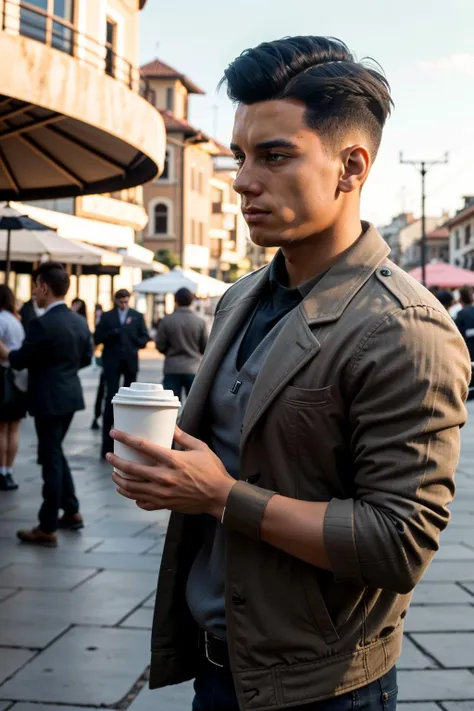 ((ultra detailed, masterpiece, best quality))
<lora:MEAReyes:0.8>
MEAReyes, 1boy, solo, brown hair, short hair, Within a bustling city square, business-casual attire, surrounded by urban life, confidently strolling with a coffee cup in hand