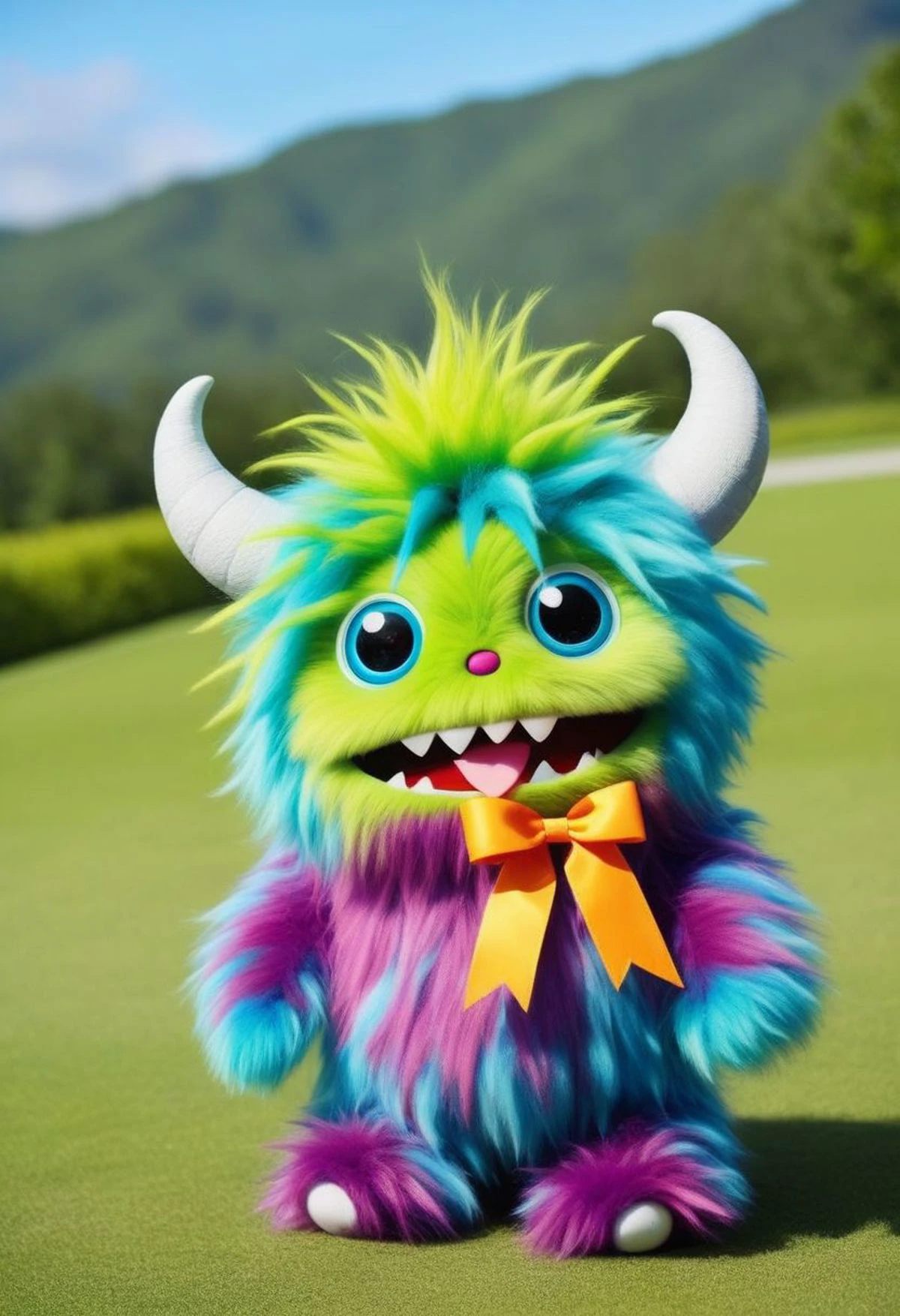 masterpiece, best quality, the cutest monster in the world