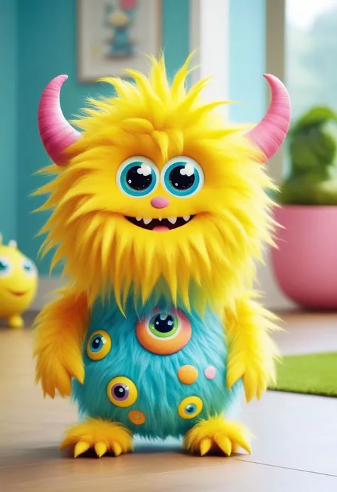 masterpiece, best quality, the cutest monster in the world