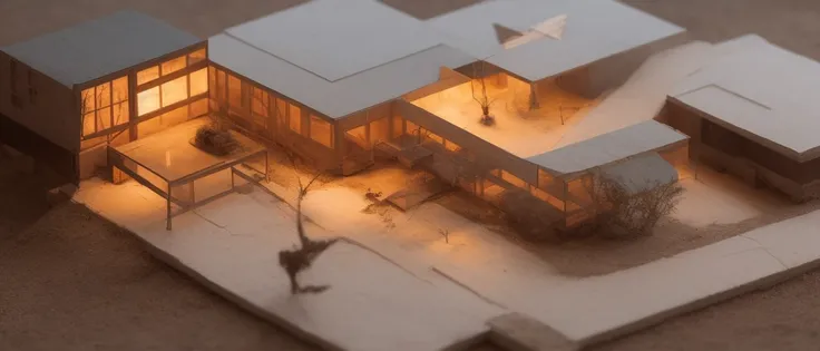 isometric miniature world, diorama alien circus, mint and lavender, Reflective puddles on the floor. Dimly lit. Dramatic lighting. Low saturation. Extreme detail, Simon Stlenhag style<lora:yurokisModel_architecturalHandModel:1>