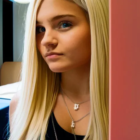 <lora:finnish_women_2000:1>, 18 year old girl selfie at mirror, , blonde hair, face focus, necklace, film grain,
8k, RAW photo, , best quality, ultra high res, ,,