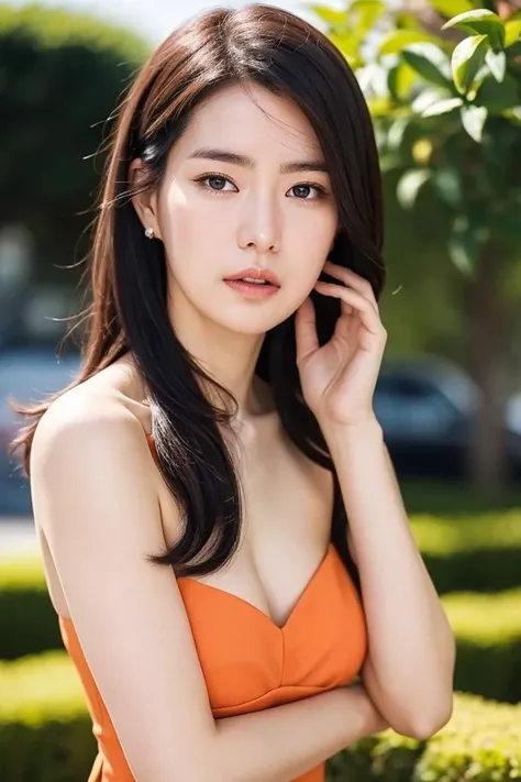 1girl,sexy pose,best quality,masterpiece,illustration,an extremely delicate and beautiful,CG,unity,8k wallpaper,Amazing,finely detail,masterpiece,official art,extremely detailed CG unity 8k wallpaper,incredibly absurdres,huge filesize,ultra-detailed,highres,extremely detailed,beautiful detailed girl,realistic,full frontal,outdoors,completely nude, <lora:JiYeon Lim_20230807080441-000001:0.8>,