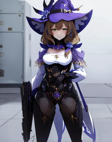 lisadef, mecha musume, standing, fortified suit, smilling, <lora:mecha_offset:1.5>, <lora:lisa1:0.9>