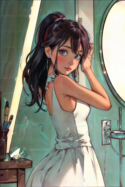 (maspiece:1.2, best quality:1.2), 1girl, mirror shot,  <lora:add_detail:0.7>