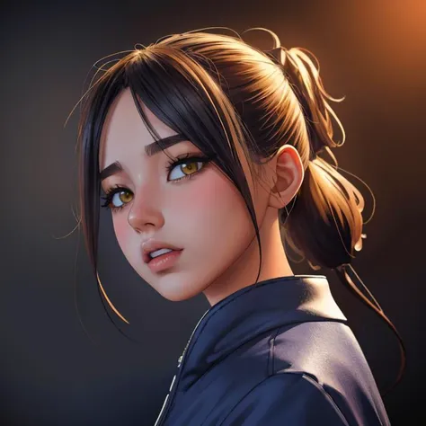 masterpiece, best quality, (close-up:1.2, from below:1.17, dynamic angle:1.1), 1girl, (realistic), detailed skin, (looking at viewer, straight on),
(subsurface scattering:1.5) cinematic lighting, (backlights:1.5), dark shadows, green_studio_lights, purple_studio_lights, ((background: 3D_neon_graphics:1.13)),
moeLily, low ponytail, toga himiko
<lora:moelily-nvwls-v1:0.5>
<lora:toga_himiko_v1:0.9>
<lora:sam_yang_offset_right_filesize:0.43>
<lora:lora_perfecteyes_v1_from_v1_160:0.2>
<lora:shinyskin:0.2>
<lora:skin_tone_slider_v1:1>
<lora:Color Separation_B_1.1:-0.5>
<lora:add_detail:0.6>