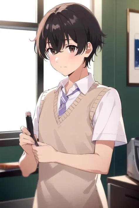 (best quality:1.1), (masterpiece:1.4), game cg, 1boy, solo, male focus, , , depth of field, (watercolor illustration, soft pastel colors:1.1), , <lora:ryuuto_kashima:0.9>, ryuuto_kashima, , linen shirt, , , 32k resolution