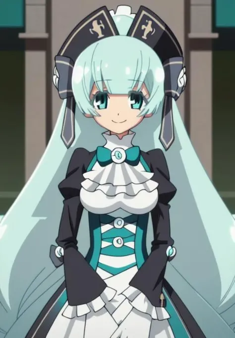 looking at viewer, <lora:DayBreakIllusion:0.8>, Etia, solo, smile, closed mouth,