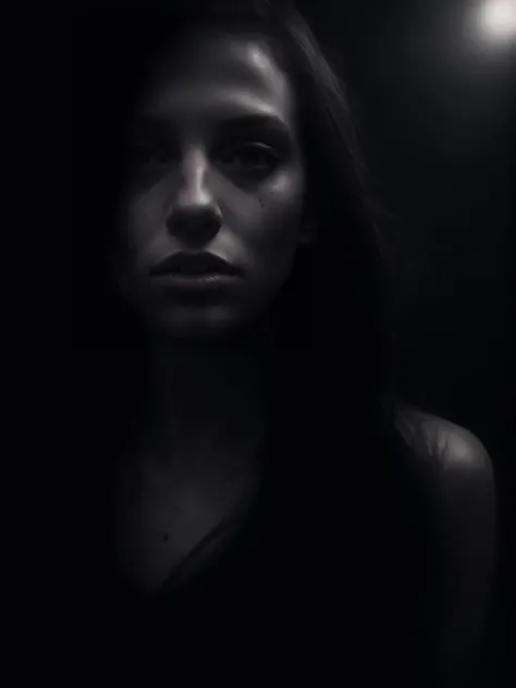 (dark theme:0.9), 1girl, solo , photorealistic, (night:0.9), nature, night, ruins, post-apocalypse, portrait,, (natural skin texture, hyperrealism, soft light, sharp), (hdr:1.22), muted colors, complex background, hyperrealism, hyperdetailed, amandine van ray