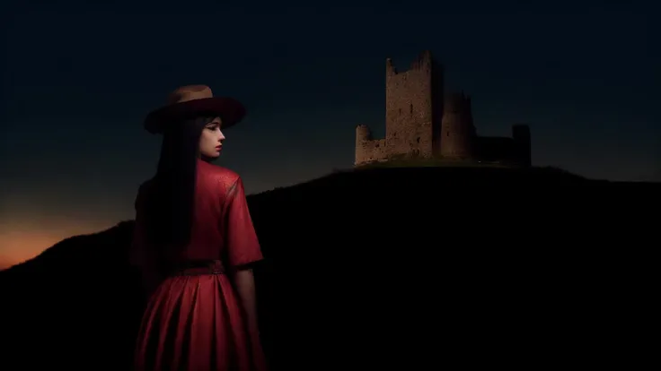 best quality, masterpiece, of a female, dressed as a Archer, with black hair, with a female Polished slicked-back hairstyle, wearing a trappers hat, medium shot, standing, In an ancient, towering castle perched on a cloud, with rainbow bridges connecting the towers,, realistic, concept art, cinematic, volumetric lighting, highly detailed, 8k  with cat  european burmese ultradetialed character with perfect face,detailed skin,(ultrasharp:1.3),(masterpiece:1.1),best quality AS-YoungV2,(photorealistic:1.2),ultrarealistic,realistic ultradetailed character,4k perfect quality,<lyco:GoodHands-beta2:1>Magnificent,Imperceptible detail,Intricately designed,