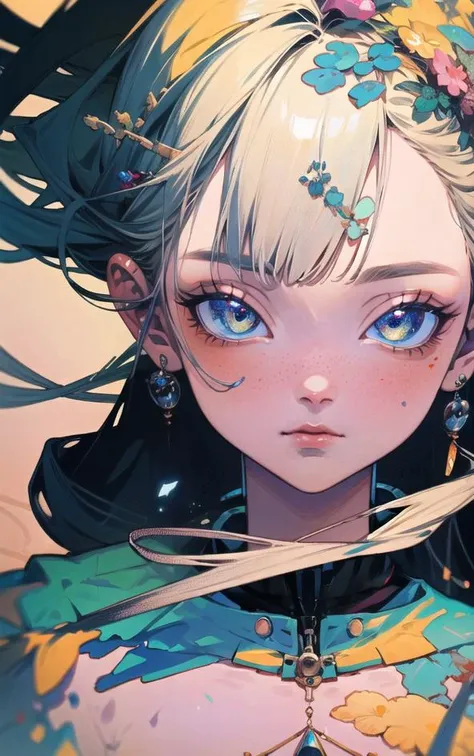 best quality, 4K wallpaper, masterpiece, extremely detailed CG unity 8k wallpaper, extremely detailed eyes, ultra-detailed, intricate details, jppop art style, <lora:japanesepopartstyle:0.8>