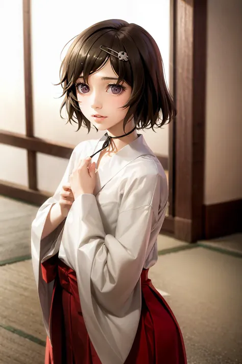 masterpiece, best quality,1boy, otoko no ko, miko, japanese clothes, (kbxll:0.8)