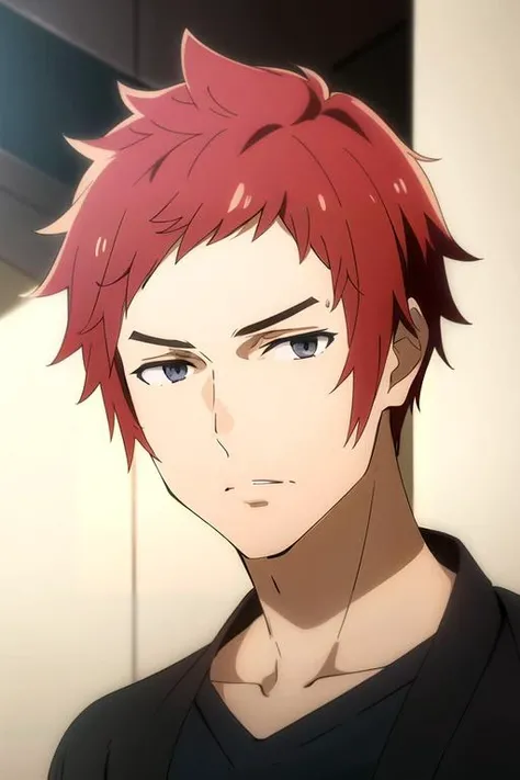 (best quality:1.1), (masterpiece:1.4), sketch, 1boy, solo, male focus, , , depth of field, , realistic, <lora:welf_crozzo:0.78>, welf_crozzo, red hair, grey eyes, short hair