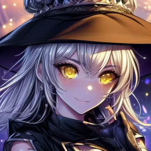 hilda, yellow eyes, long hair, very long hair, braid, twin braids, white hair, hat, leotard, see-through, witch hat, fingerless gloves, jewelry, black gloves, (masterpiece:1.2), best quality, high resolution, unity 8k wallpaper, (illustration:0.8), (beautiful detailed eyes:1.6), extremely detailed face, perfect lighting, extremely detailed CG, (perfect hands, perfect anatomy), (masterpiece:1.1), (best quality:1.1), 1girl, Real light and shadow, 4k, 8k, wallpaper,epic, detail texture, white hair, (yellow eyes:1.5), ((((whitehair:1.35, medium hair)))),intricate eyes,beautiful detailed eyes,symmetrical eyes,big eyes:1.5,(((lustrous skin:1.5,bright skin: 1.5,skin tanned,shiny skin,very shiny skin,shiny body,plastic glitter skin,exaggerated shiny skin,illuminated skin))),(detailed body,(detailed face)), cute, erotic,daring, (dynamic pose:1.0),happy,smile,(centered,scale to fit dimensions,Rule of thirds), highres,sharp focus,(ultra detailed,extremely detailed),(photorealistic artwork:1.37),(extremely detailed CG unity 8k wallpaper),(((vibrant colors,vibrant theme))),(intricate),(masterpiece),(best quality), upper body, full body, lean on table, aim pool ball