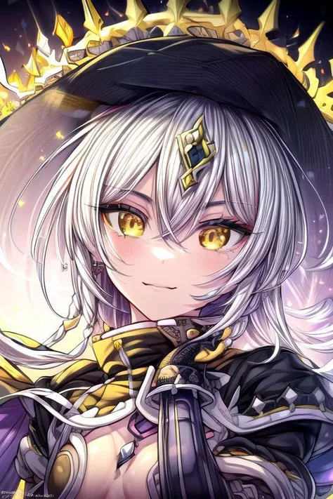 hilda, yellow eyes, long hair, very long hair, braid, twin braids, white hair, hat, leotard, see-through, witch hat, fingerless gloves, jewelry, black gloves, (masterpiece:1.2), best quality, high resolution, unity 8k wallpaper, (illustration:0.8), (beautiful detailed eyes:1.6), extremely detailed face, perfect lighting, extremely detailed CG, (perfect hands, perfect anatomy), (masterpiece:1.1), (best quality:1.1), 1girl, Real light and shadow, 4k, 8k, wallpaper,epic, detail texture, white hair, (yellow eyes:1.5), ((((whitehair:1.35, medium hair)))),intricate eyes,beautiful detailed eyes,symmetrical eyes,big eyes:1.5,(((lustrous skin:1.5,bright skin: 1.5,skin tanned,shiny skin,very shiny skin,shiny body,plastic glitter skin,exaggerated shiny skin,illuminated skin))),(detailed body,(detailed face)), cute, erotic,daring, (dynamic pose:1.0),happy,smile,(centered,scale to fit dimensions,Rule of thirds), highres,sharp focus,(ultra detailed,extremely detailed),(photorealistic artwork:1.37),(extremely detailed CG unity 8k wallpaper),(((vibrant colors,vibrant theme))),(intricate),(masterpiece),(best quality),