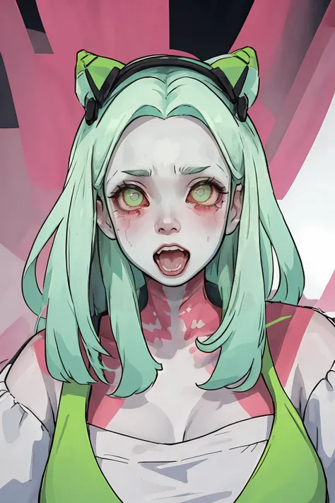 masterpiece, best quality, highres, 1girl, rebecca cyberpunk <lora:rebecca_v1:1>, beautiful detailed eyes, white skin, green hair, pink tattoos, Nike sportswear outfi
<lora:Squeezer2:-1.25>
<lora:ahegao,rolling_eyes:0.8> ahegao, rolling_eyes