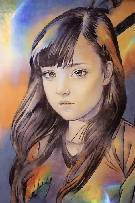iridescent painting, prismatic, holographic, chromatic aberration,
masterpiece, best quality, 1girl, <lora:kwFemale_Beta40-SDXL_v1:1>,