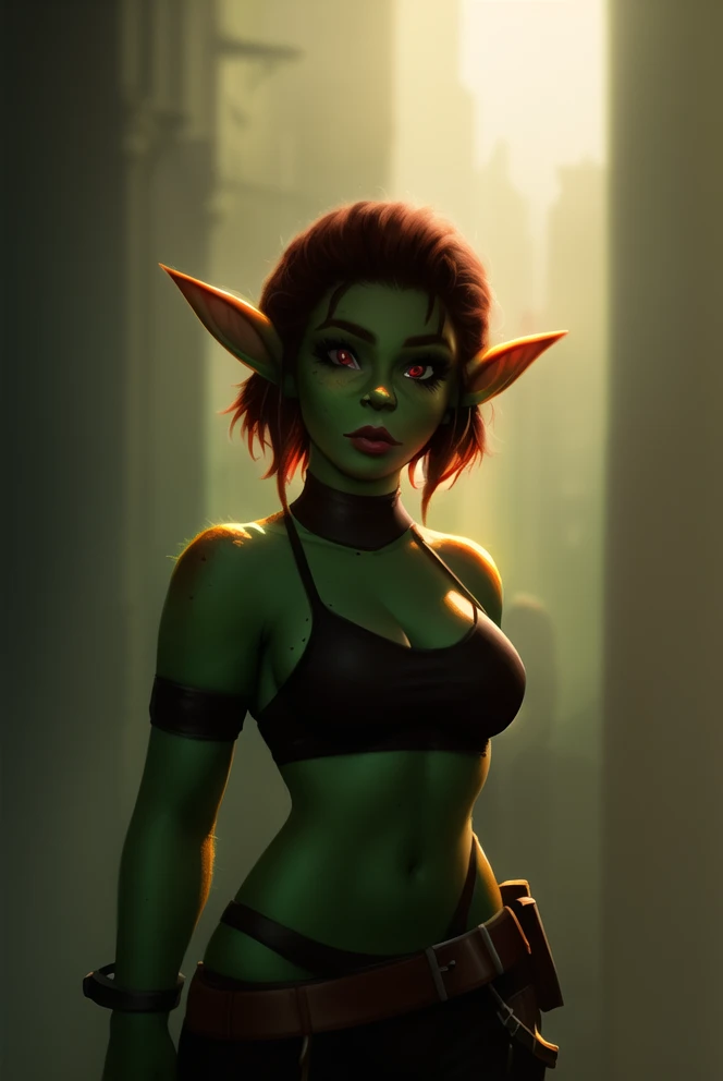 (gobgirlz:1.2), detailed background ,detailed, illustration, trending artstation, digital painting,symmetric,atmospheric lighting,