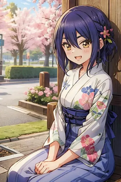 <lora:0849Hsakagami:1>,sakagami,casual,in spring,