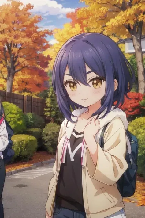 <lora:0849Hsakagami:1>,sakagami,in autumn,casual,