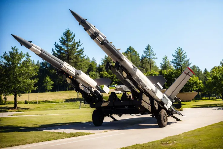 (masterpiece, best quality:1.2), ultra-detailed, Anti-air Missile, (realistic:1.5), <lora:EdobAntiAir_v1.0:0.8>