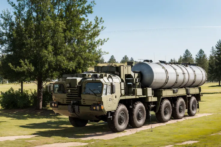 (masterpiece, best quality:1.2), ultra-detailed, S-400 with missiles, (realistic:1.5), <lora:EdobAntiAir_v1.0:0.8>