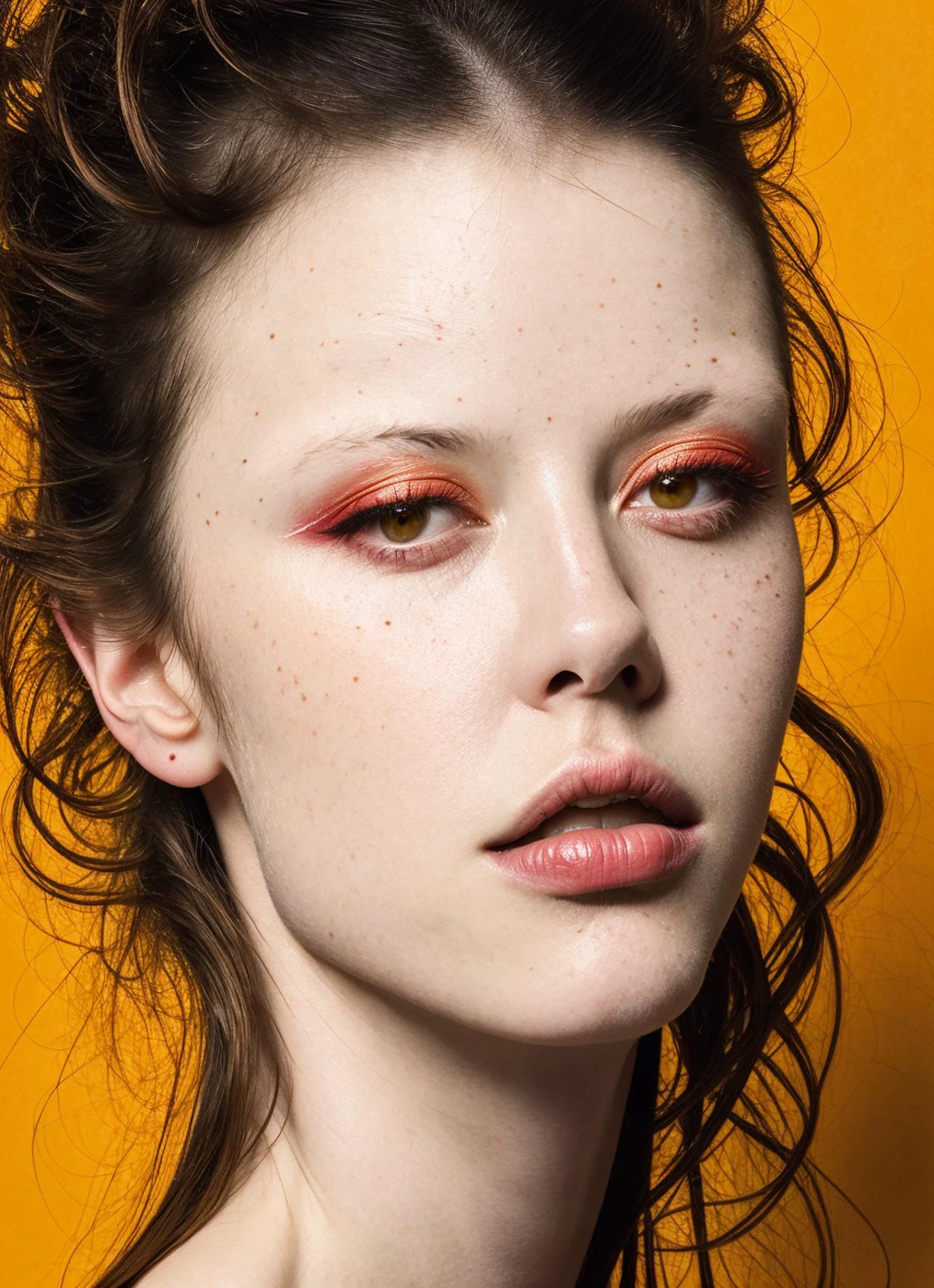 intricate portrait photo of beautiful sks woman, cn ink, yellow background, eyeshadow <lora:cn_ink:0.6>
skindentation, <lora:skindentation_1:0.15> <lora:skinup:0.15>
<lora:locon_perfecteyes_v1_from_v1_64_32:0.2> perfecteyes,
(metart), best quality, ultra high res, 8K, raw,
(highly detailed skin, fully sharp: 1.2),
(epiCPhoto:0.6) <lora:skin_slider_v2_1_FACE:0.3>, matte skin, pores,,
A stunning intricate full color portrait,, portrait of ((sks woman)) by Flora Borsi, style by Flora Borsi, bold, bright colours, orange Mohawk haircut, ((Flora Borsi)), <lora:locon_miagoth_v1_from_v1_64_32:0.7> <lora:lora-small-mia-goth-v1:0.65>