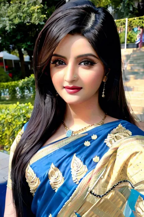 best quality, masterpiece, detailed, realistic, 1girl, detailed, realistic body, detailed eyes, detailed face, ultra high details, masterpiece, looking at viewer, porimoni, pori moni, large breasts, a woman with long hair, black hair, detailed hair, detailed face, face, shaded face, fair skin, saree, sari,
unbuttoned, unbuttoned shirt, skin texture, full body,
<lora:Pori Moni:0.5> <lora:Saree 2:0.1>