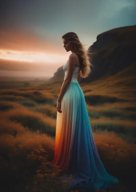 1 young woman
oversized pants
gradient
dream-like, eerie, ethereal, landscapes, magic, photography, photography-color, shallow-depth-of-field
by TJ Drysdale Charles Robinson