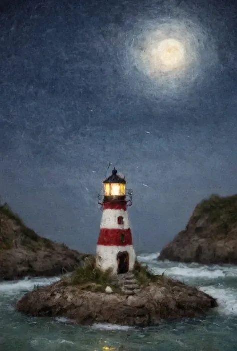 coast and lighthouse at night,ocean,highly detailed, sharp focus, studio photo, highly detailed, dynamic shot, masterpiece, intricate, hdr, cinematic shot,