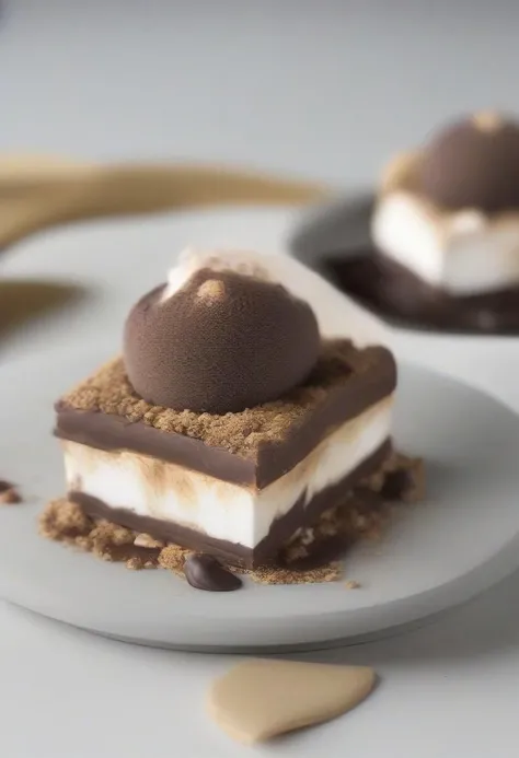 S'mores Delight An indulgent dessert featuring charred marshmallow, chocolate fondant, and graham cracker crumbs.