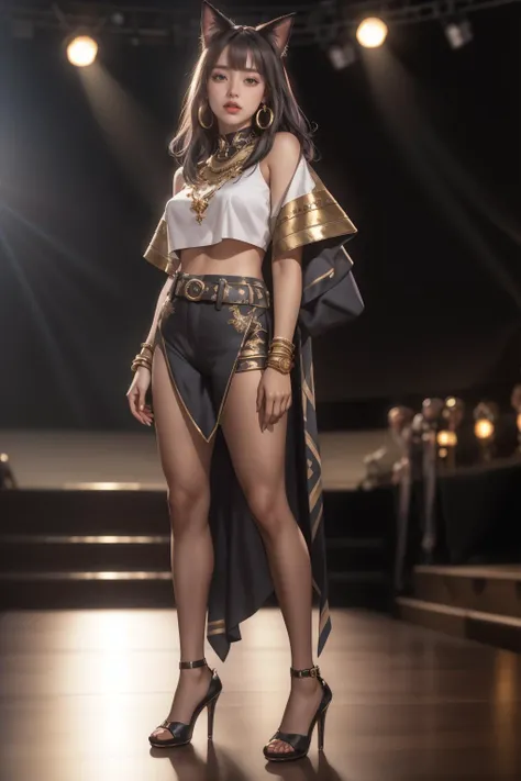 8k,highres,absurdres,masterpiece,best quality,original,extremely detailed CG,extremely detailed wallpaper,perfect lighting,<lyco:GoodHands-beta2:1>,<lyco:hd_helper_v1:1>,<lyco:add_sharpness:2>,
1girl,solo,looking_at_viewer,standing on the stage,
<lora:Egyptgodpunkv.4:0.6>,