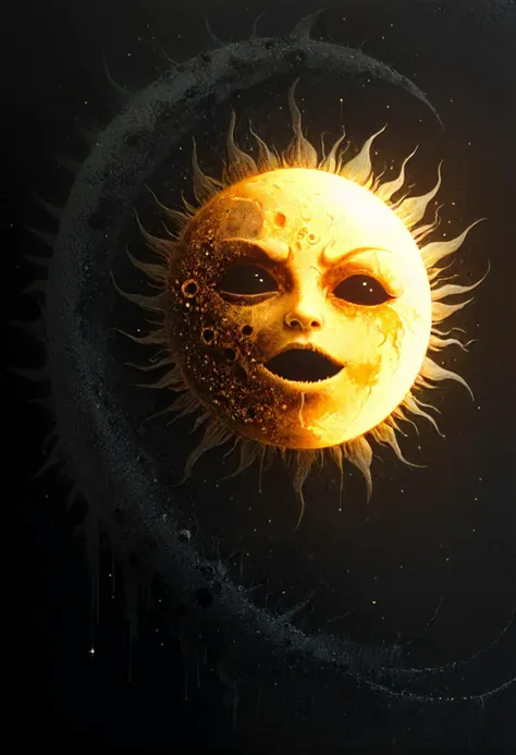 ascii_art, the failure of a tiny travelling sun tilt broken to an ecliptic moon drifting in an endless infinite universe far away, intricate, detailed, epic, complex, atmospheric, deep, artchlr , playful, <lora:- SDXL - vanta-black_contrast_V3.0:0.4>, <lora:d\EnvyTinyWorldsXL01:0.8>, <lora:ascii_art-sdxl:0.8>, <lora:lora:0.8>, <lora:artfullyECHELIER_SDXL_V1:0.8>, <lora:artfullyQUILLED_SDXL_V1:0.8>, <lora:dfantasy:.7>, <lora:ral-vxl:0.2>, <lora:20231230-1703876721187:0.4>, <lora:- SDXL - lentclr_effect_V1.0:0.2>, <lora:Wizards_MACHINALIA__Things_Come_Alive_:0.4>, <lora:Street_Art:0.4>, <lora:SDXL - Style - pixel_art_3drender:0.8>