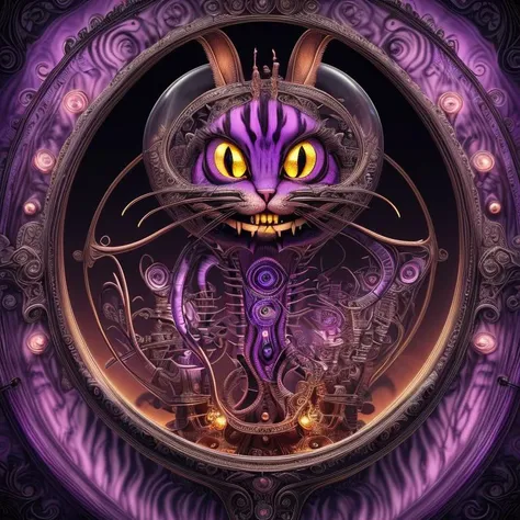 <lora:DonMN1x13:0.85> cheshire cat ,detailed, intricate