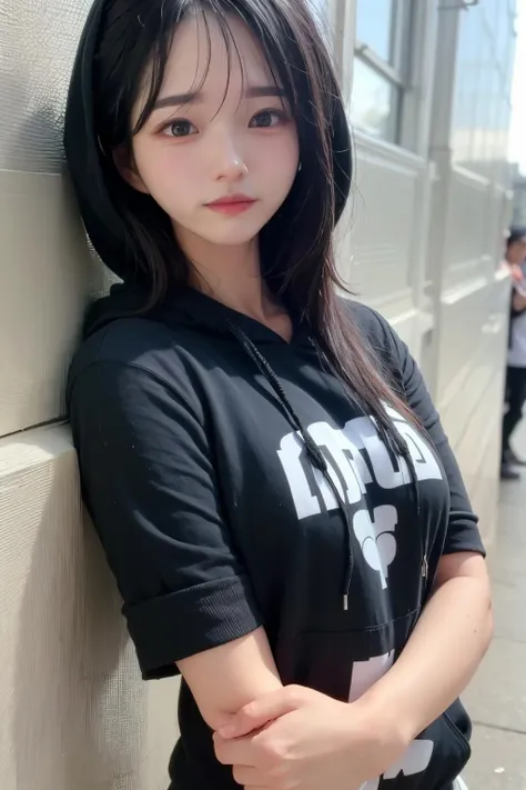 (masterpiece, best quality), <lora:add_detail:0.5>, (kpop idol, beautiful girl), arms behind body ,( from front:1.3), (upper body:1.3), looking at viewer, face close up, (hoodie:1.2), sleeve, <lora:gte-000010:1>, gte