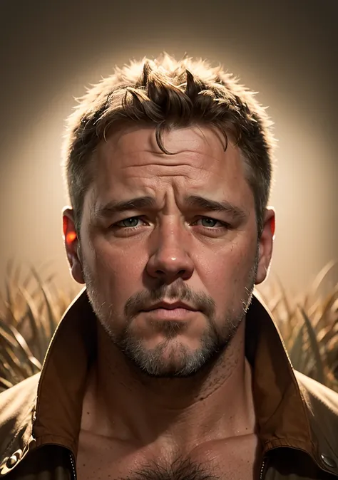 Dappled Light, (intricate:1.3), photo portrait of russel crowe as man the mandarin, (skin texture) (film grain), (warm hue, warm tone:1.2), movie scene from jean grey, (semi realistic:1.3), (hyper realistic texture skin:1.3)