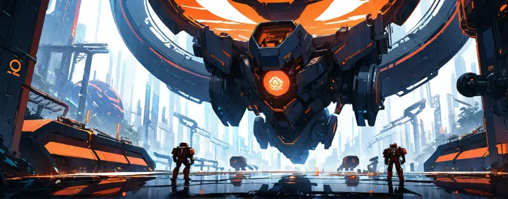 Abstract style masterpiece,ultra realistic,32k,extremely detailed CG unity 8k wallpaper,best quality,wide shot BREAK
energy container,circle container,many containers in line,indoors,science fiction,dystopian,industrial setting,((dark atmosphere)),red lighting,futuristic machinery,containment units,tubes and pipes,hazy environment,lone figure in armor,cybernetic suit,mechanical details,eerie mood,advanced technology,glowing elements,shadowy foreground,detailed texture,widescreen aspect ratio,cinematic composition,dark,
robots are going on patrol,artstation from Alireza Ravay,dutch angle,depth of field,
<lora:xl_more_art-full_v1:0.4>,<lora:add-detail-xl:1.2>,<lora:quality1:0.6>,