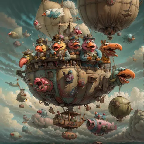<lora:Muppets:1> MuppetManiaAI dirigible