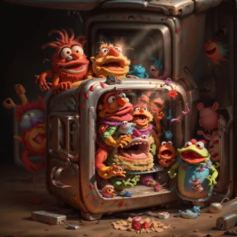 <lora:Muppets:1> MuppetManiaAI toaster