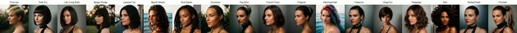 Hyperrealistic photograohy of a woman with Pixie Cut, head shot,