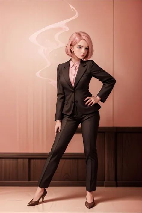 anime artwork Fashion photography of (j14n16), ((closed eyes)), detailed skin, ((Gray and Brown), (Textured Crew Cut:1.2)), ((Chic_tweed_blazer:1.5),(Cigarette_trousers:1.4),(Pointed-toe_pumps:1.3),(Modern_diner_background:1.4)). ((Dragon motifs)), ((dynamic poses)), ((upper body:1.2)), taken with Fujifilm X-T3 with 50mm f1.5 lens, pink pastel colored theme in style of wes anderson, <lora:PAseer-SD15-LCM Quick:1> <lora:skinny_new_skin:.4> <lora:j14n16:1>   . anime style, key visual, vibrant, studio anime,  highly detailed