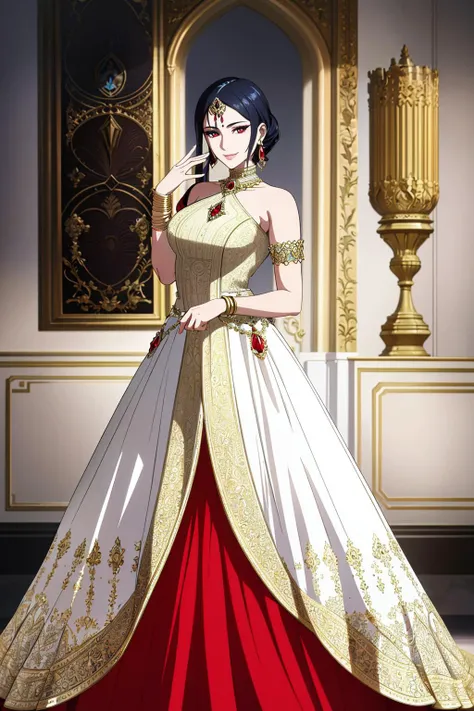 ((Masterpiece, best quality,edgQuality)),smile,smirk,
Haute_Couture,
edgNath,
a woman posing for a picture
,wearing a (Haute_Couture,edgBW fashion) designer dress with edgNath_jewelry
<lora:edgBollywoodLycoris:1>