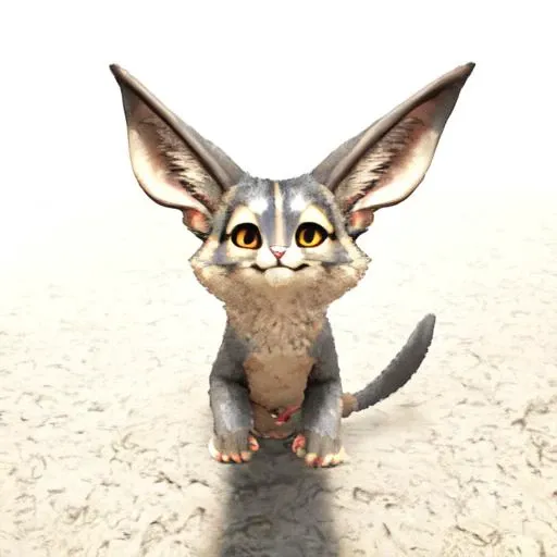animal, kkw-fur:1, feral, jerboa, <lora:Ferox-Jerboa-06:1>, looking at viewer, digital art, toony, smiling, happy, chibi, small, cub, white background,