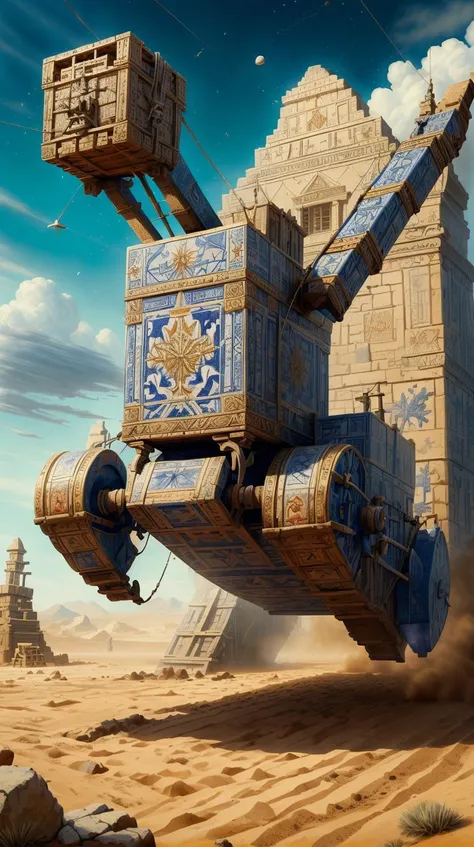 <lora:ExpeditionStyle:0.7>ExpeditionStyle trebuchet launching heavy projectiles over great distances, colorful, desert environment, treasure seeking, AzulejoAI trebuchet launching heavy projectiles over great distances <lora:AzulejoAI:0.6> trebuchet launching heavy projectiles over great distances, <lora:add_detail:0.5>, (Masterpiece:1.3) (best quality:1.2) (high quality:1.1)