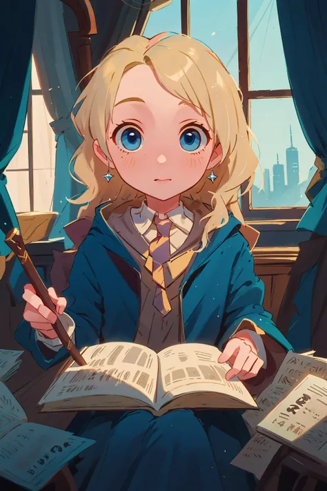 masterpiece, highest quality, best quality, 1girl, solo, looking at viewer,
polumna, luna lovegood, <lora:val_polumna_v14:1>, blue eyes,