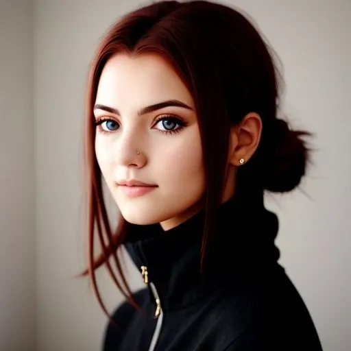 <lora:Kallen hair:0.75>, krn,