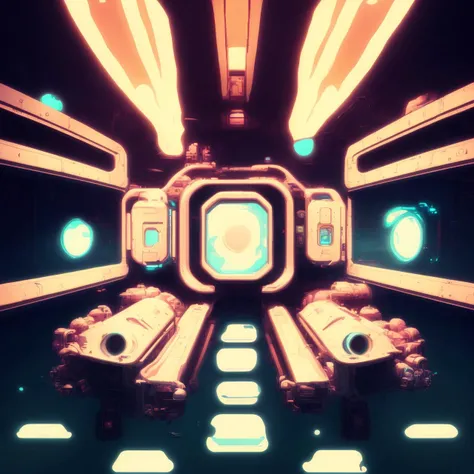expansive Engine Room, (HyperDrive:0.5), (style by JovianSociety:1)