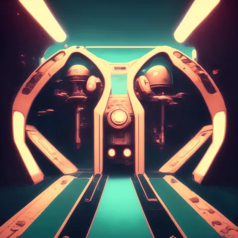 Engine Room, (HyperDrive:0.5), (style by JovianSociety:1)