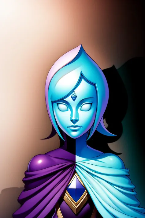 (FiSkywardSword:.5, FiSS2:.5), <lyco:FiSkywardSword2:1>, (1girl:1.2), (extremely detailed CG unity 8k wallpaper), (masterpiece), (best quality), (ultra-detailed), (best illustration), (best shadow), (an extremely delicate and beautiful), soft lighting, HDR, fine detail, classic, anime, manga, traditional art, detailed face, beautiful face, blue eyes, blank eyes, no pupils, (colored skin, blue skin), blue hair, short hair, smooth hair, no arms, cape, oot_style, <lyco:OcarinaArtStyle:1>
