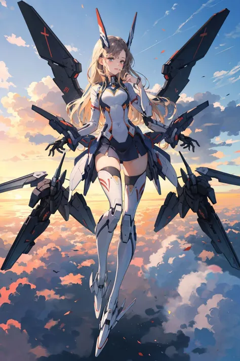 <lora:mecha_v1:0.6>, mecha,1girl, full body, <lora:mechanical_wings-000007:1>, mechanical_wings, thrusters,sky,cloudy sky,, (masterpiece, best quality, high quality, highres, ultra-detailed),